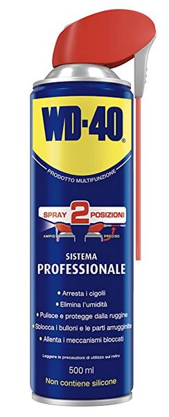 Come togliere il silicone con il WD40 1